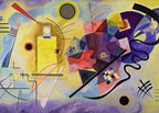 Artwork: Art Collection: Kandinsky, Yellow, Red, Blue – 1000 Piece Jigsaw Puzzle (Ravensburger)