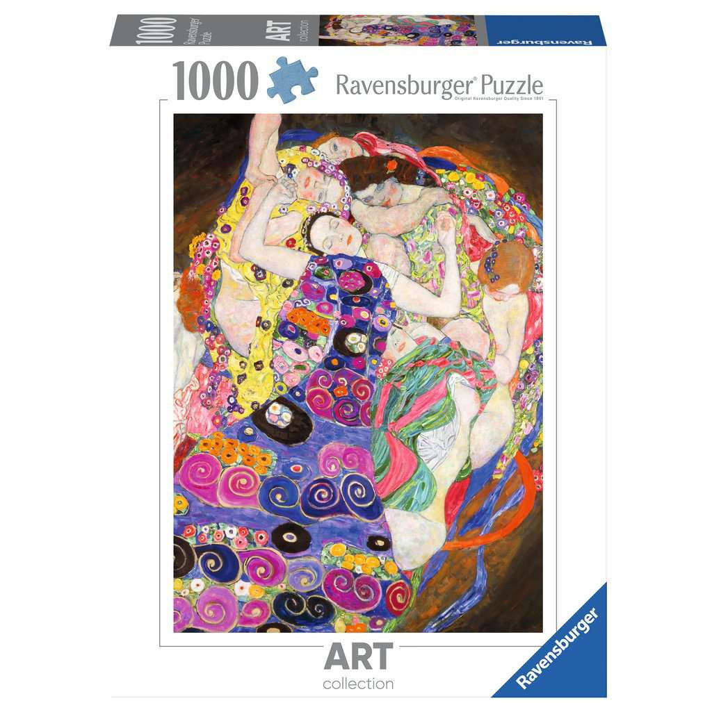 Box, straight on: Art Collection: Klimt, The Virgin – 1000 Piece Jigsaw Puzzle (Ravensburger)