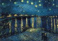 Artwork: Art Collection: Van Gogh, Starry Night Over the Rhône – 1000 Piece Jigsaw Puzzle (Ravensburger)