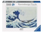 Box, straight on: Art Collection: Hokusai, The Great Wave off Kanagawa – 1000 Piece Jigsaw Puzzle (Ravensburger)