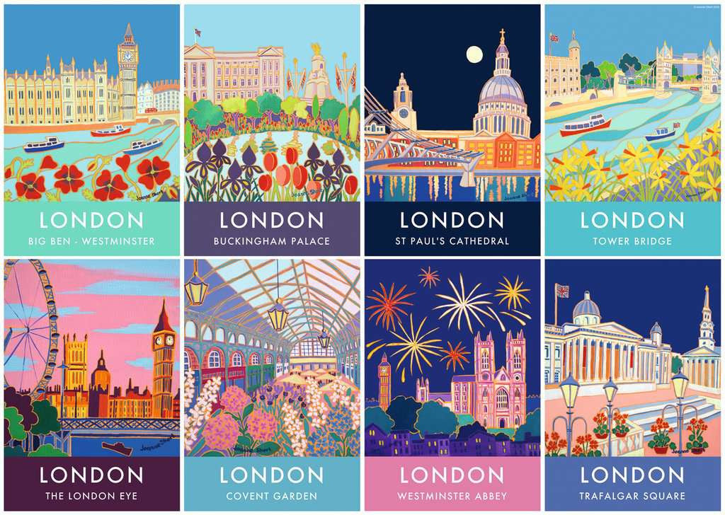 Artwork: Vintage London – 1000 Piece Jigsaw Puzzle (Ravensburger)