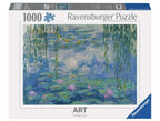 Box, straight on: Art Collection: Monet, Water Lilies – 1000 Piece Jigsaw Puzzle (Ravensburger)
