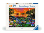 Turtle in the Reef - 500 Piece Jigsaw Puzzle (Ravensburger) - Completed Puzzle