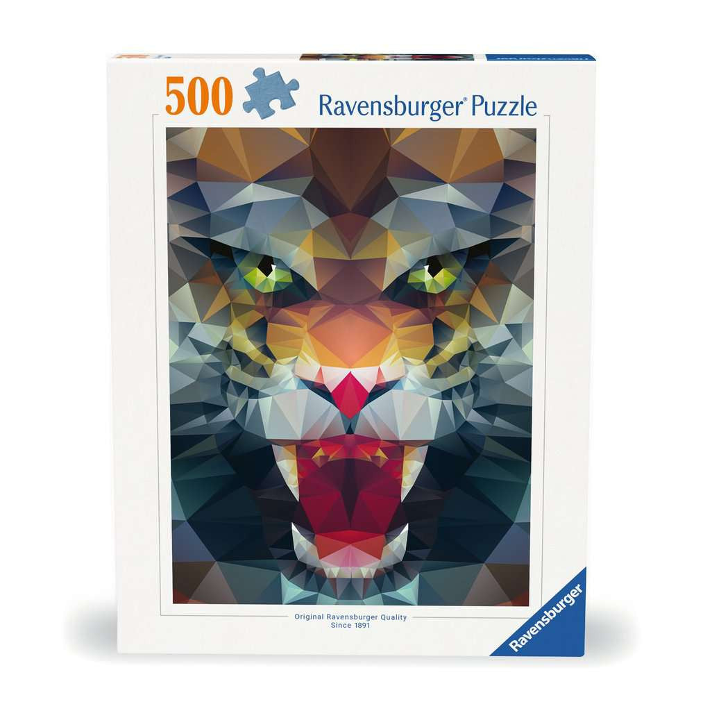 Polygon Lion - Jigsaw Puzzle (Ravensburger) - Image 2