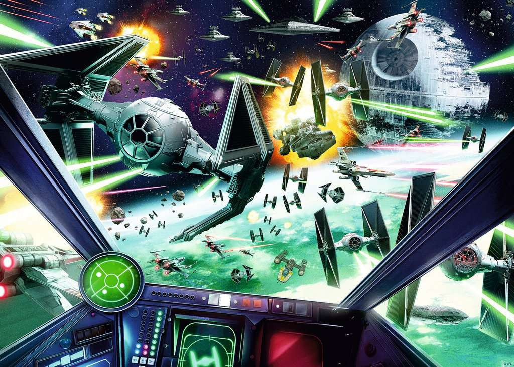 Artwork: Star Wars X-Wing Cockpit – 1000 Piece Jigsaw Puzzle (Ravensburger)