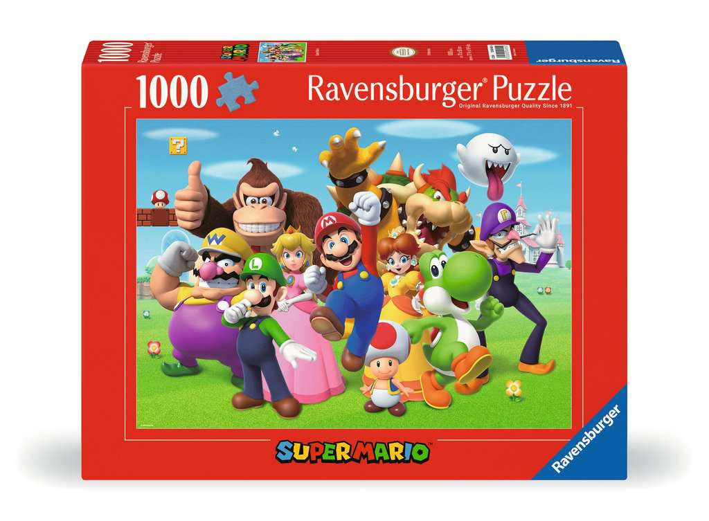 Super Mario – 1000 Piece Jigsaw Puzzle (Ravensburger)