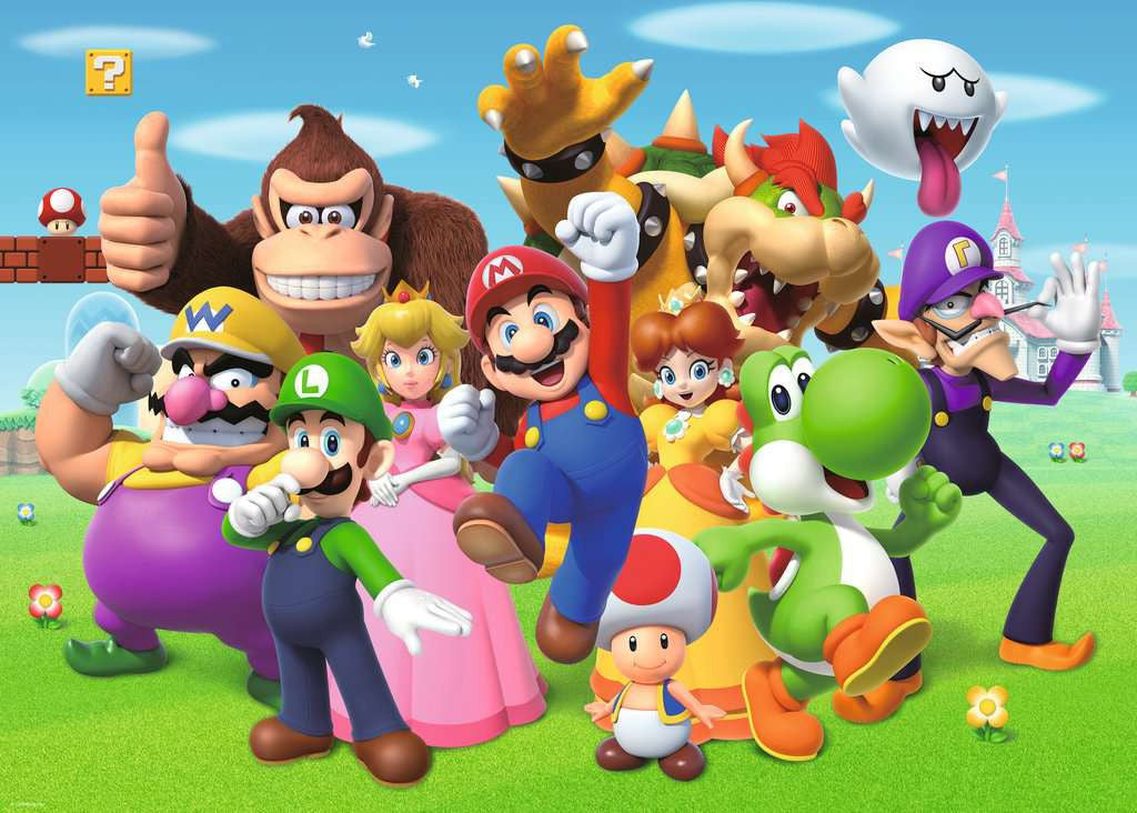 Super Mario – 1000 Piece Jigsaw Puzzle (Ravensburger)