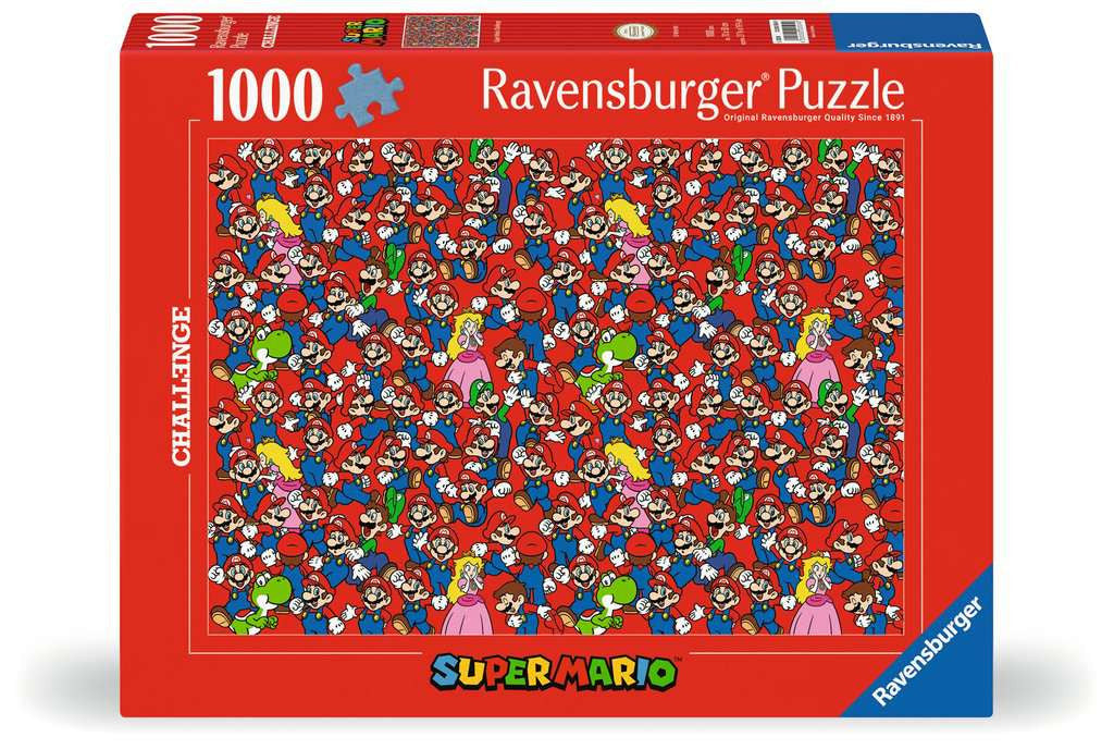 Super Mario Challenge – 1000 Piece Jigsaw Puzzle (Ravensburger)