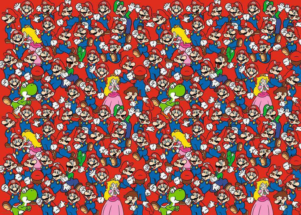 Super Mario Challenge – 1000 Piece Jigsaw Puzzle (Ravensburger)