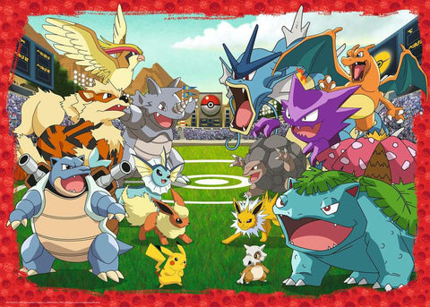 Artwork: Pokémon Showdown – 1000 Piece Jigsaw Puzzle (Ravensburger)