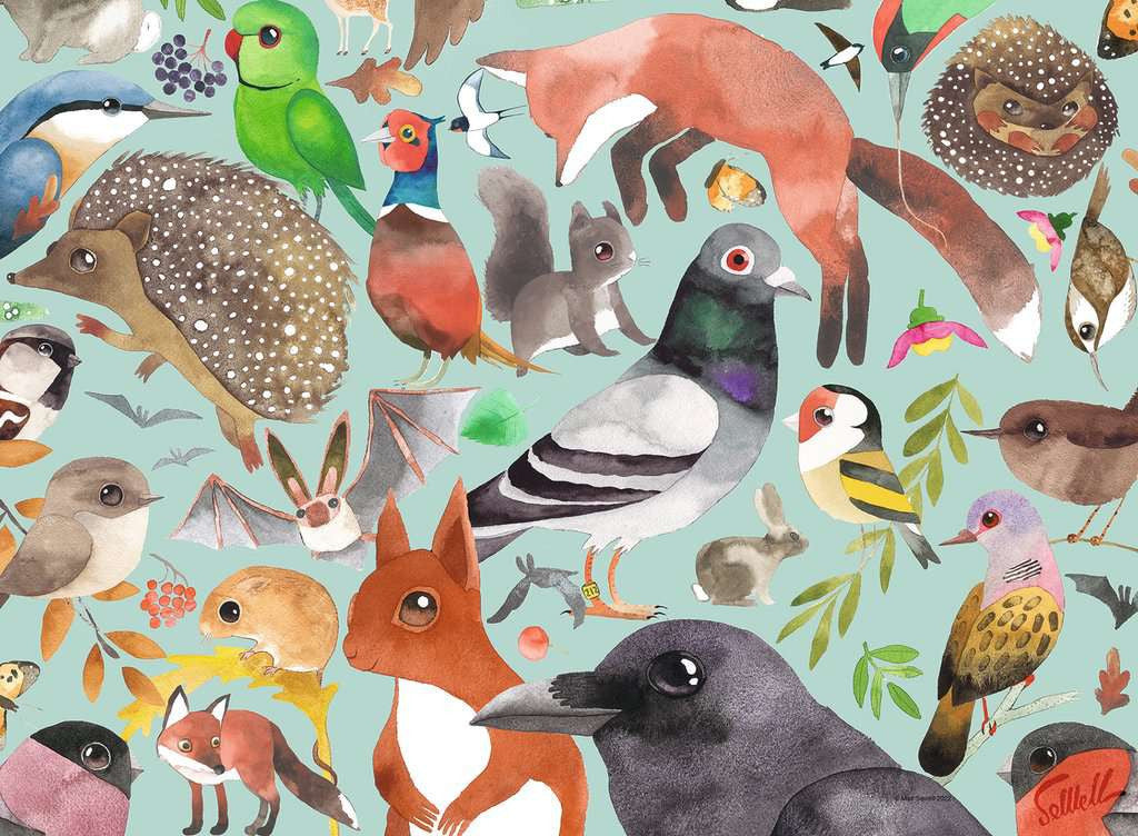 Garden Visitors - Jigsaw Puzzle (Ravensburger)