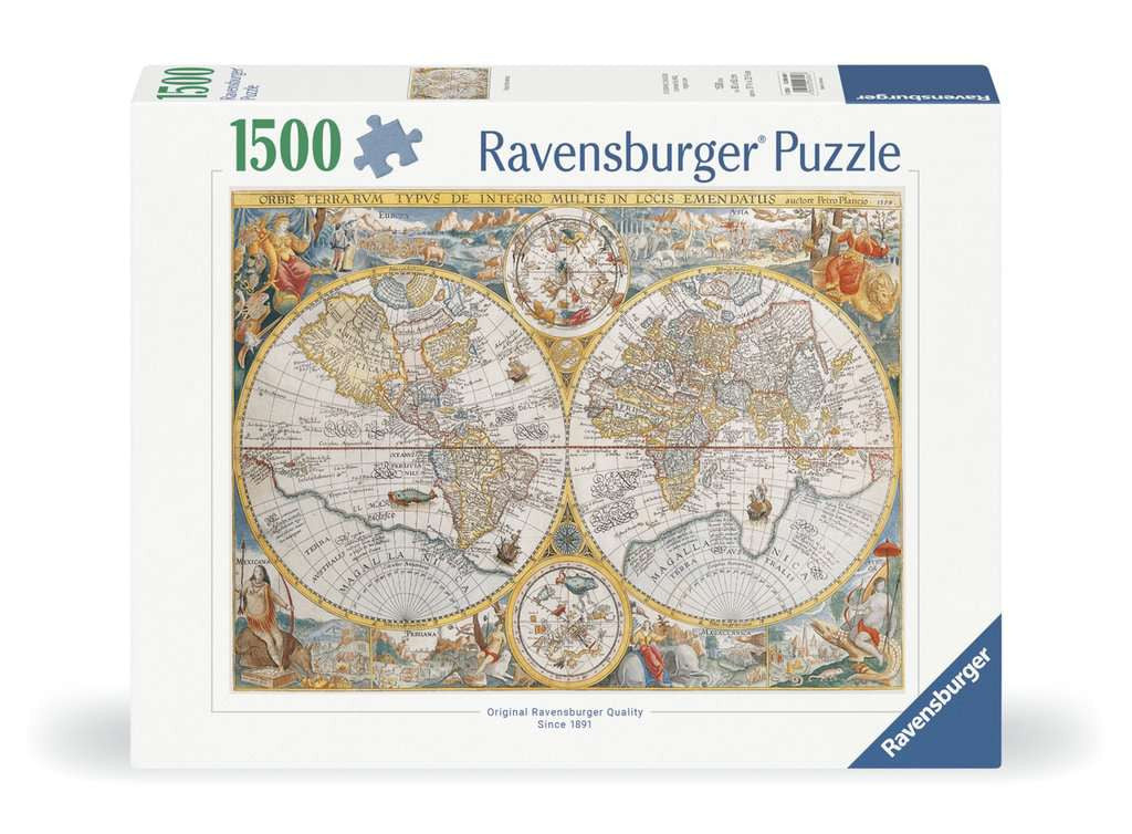 Box, straight on: Historic Map – 1500 Piece Jigsaw Puzzle (Ravensburger)