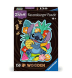 Box, straight on: Disney, Stitch – 150 Piece Wooden Jigsaw Puzzle (Ravensburger)