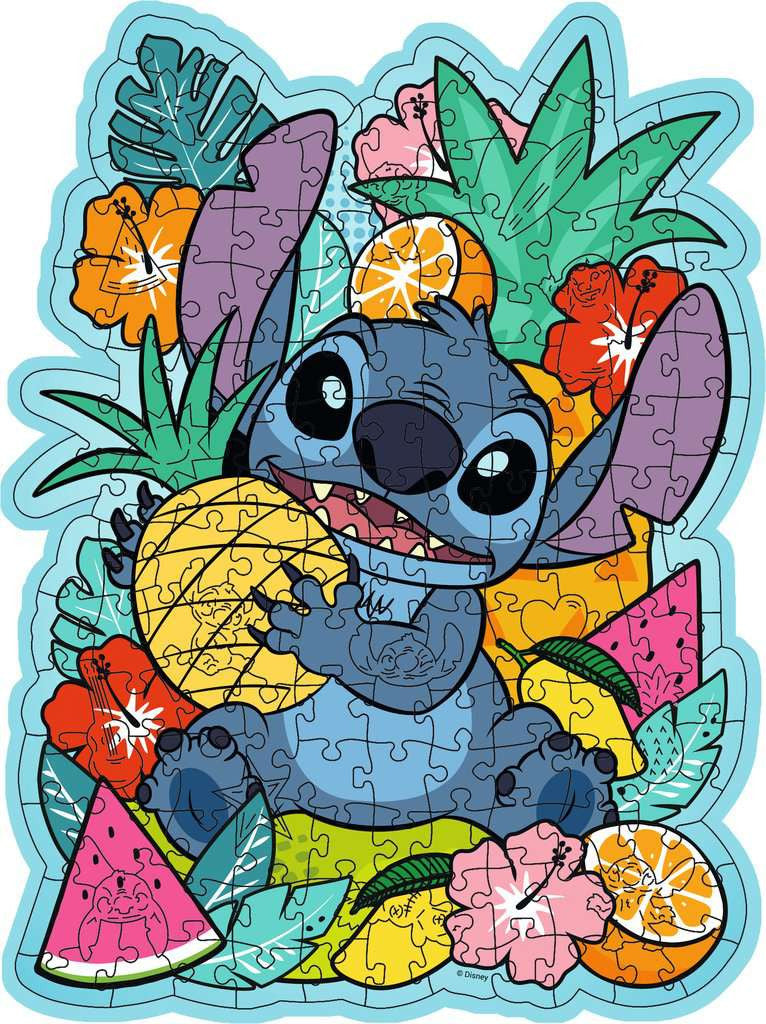 Artwork: Disney, Stitch – 150 Piece Wooden Jigsaw Puzzle (Ravensburger)