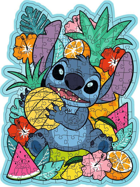 Artwork: Disney, Stitch – 150 Piece Wooden Jigsaw Puzzle (Ravensburger)