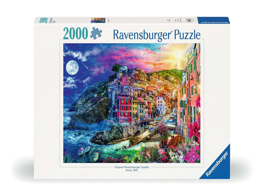 Colourful Cinque Terre – 2000 Piece Jigsaw Puzzle (Ravensburger)