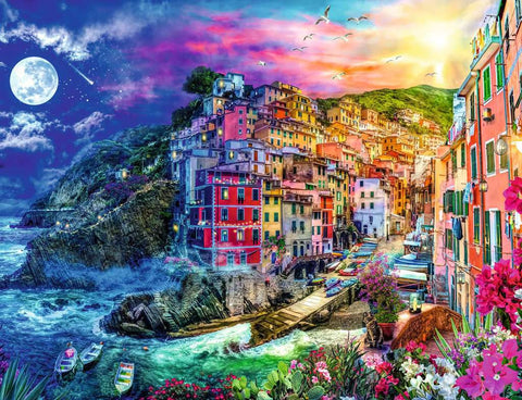 Colourful Cinque Terre – 2000 Piece Jigsaw Puzzle (Ravensburger)