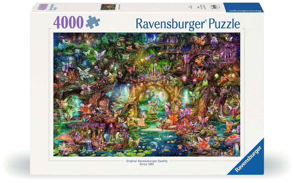 The Hidden World of Fairies – 4000 Piece Jigsaw Puzzle (Ravensburger)