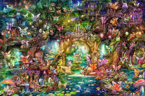 The Hidden World of Fairies – 4000 Piece Jigsaw Puzzle (Ravensburger)
