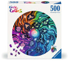 Box, straight on: Astrology Circular – 500 Piece Jigsaw Puzzle (Ravensburger)