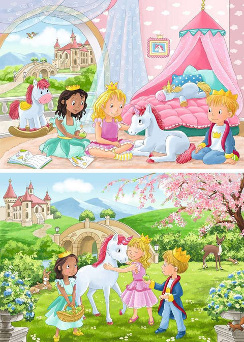 Royal Friendship – 2 x 12 Piece Jigsaw Puzzles (Ravensburger)
