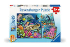 Under Water – 3 x 49 Piece Jigsaw Puzzles (Ravensburger)