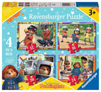 Paddington – 4 in a Box (12, 16, 20, 24 Piece) Jigsaw Puzzles (Ravensburger)