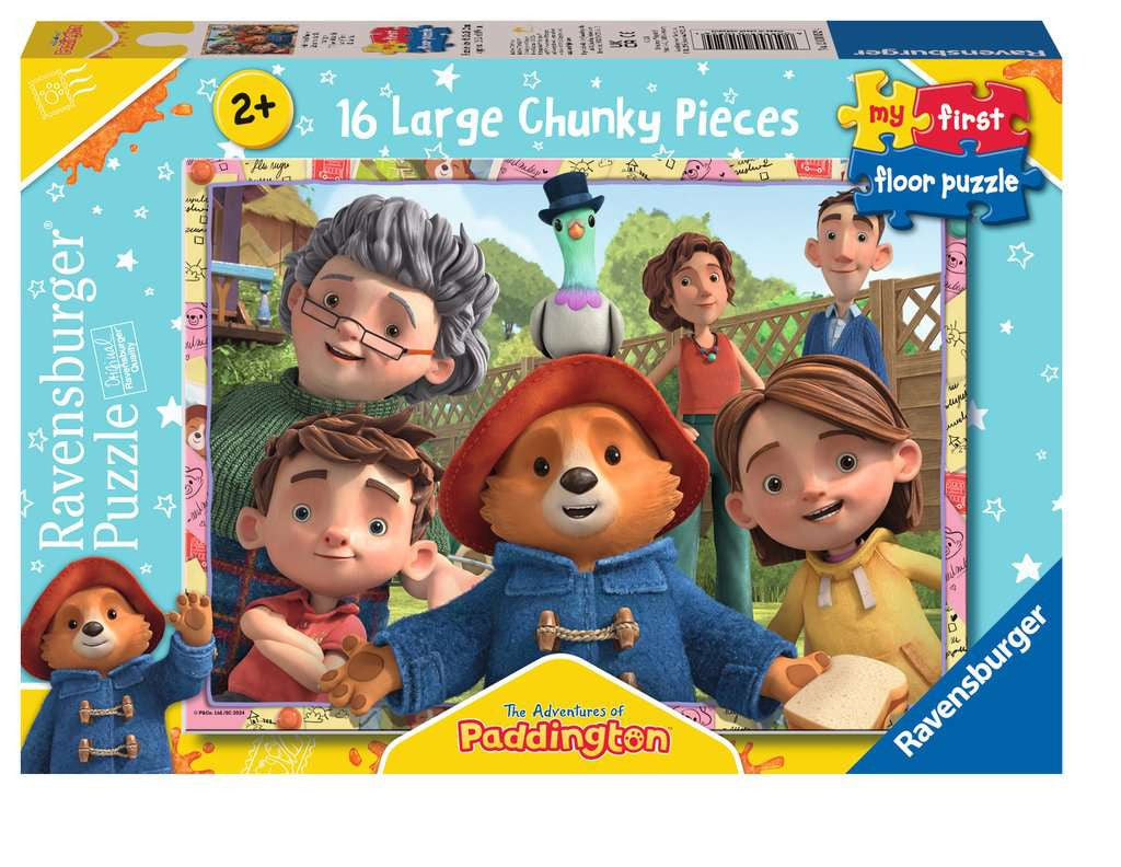 Paddington My First Floor Puzzle – 16 Piece Jigsaw Puzzle (Ravensburger)