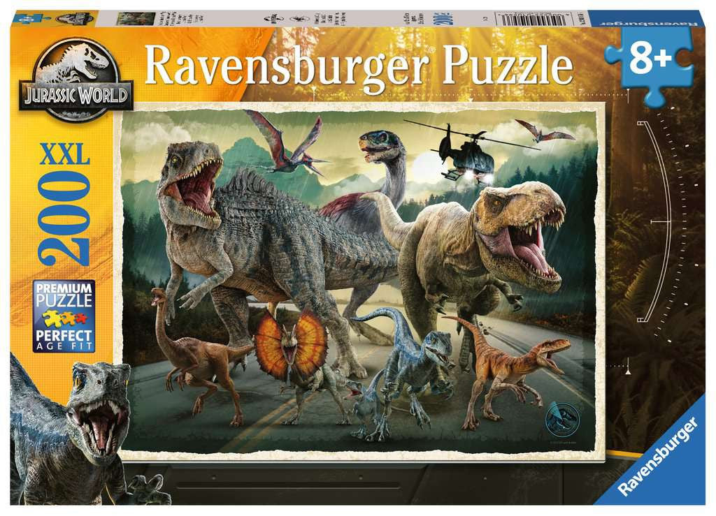 Jurassic World – XXL 200 Piece Jigsaw Puzzle (Ravensburger)