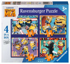 Despicable Me 4 – 4 in a Box (12, 16, 20, 24 Piece) Jigsaw Puzzles (Ravensburger)