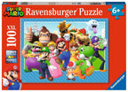 Super Mario: Let's-a-go XXL – 100 Piece Jigsaw Puzzle (Ravensburger)
