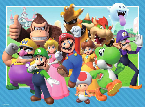 Super Mario: Let's-a-go XXL – 100 Piece Jigsaw Puzzle (Ravensburger)