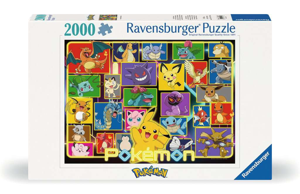 Pokémon – 2000 Piece Jigsaw Puzzle (Ravensburger)