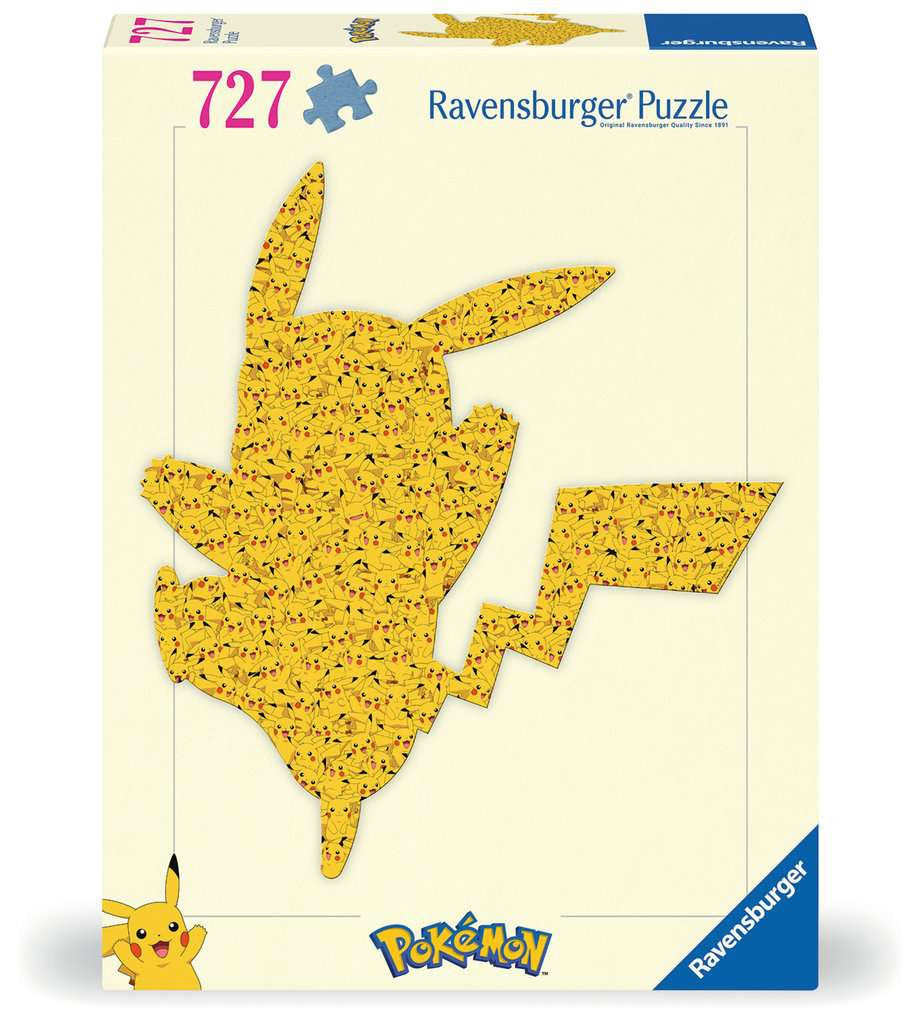 Pokémon Pikachu – 727 Piece Shaped Jigsaw Puzzle (Ravensburger)