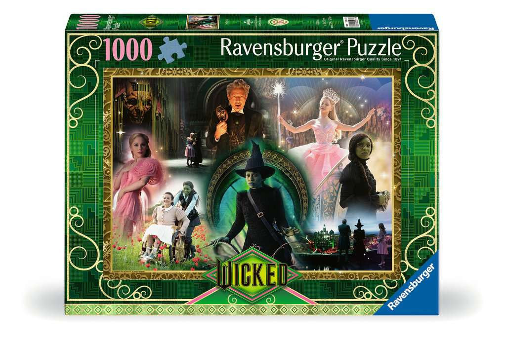 Box, straight on: Wicked – 1000 Piece Jigsaw Puzzle (Ravensburger)