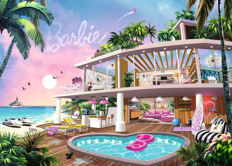 Barbie Dream House - 1000 Piece Jigsaw Puzzle (Ravensburger)
