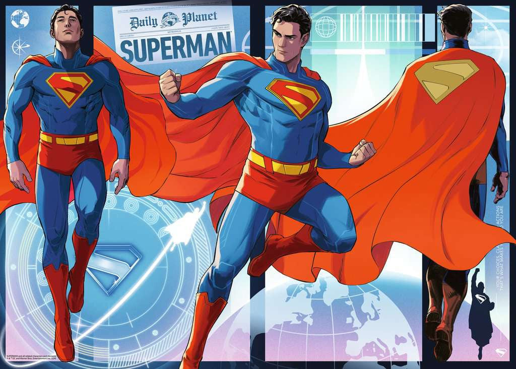 Artwork: Superman Movie – 1000 Piece Jigsaw Puzzle (Ravensburger)