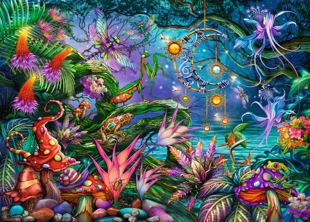 Artwork: Rainbow Reverie – 1000 Piece Jigsaw Puzzle (Ravensburger)