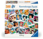 Box, straight on: Disney Portraits – 500 Piece Jigsaw Puzzle (Ravensburger)