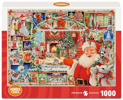 Christmas Collage - 1000 Piece Jigsaw Puzzle (Wonder Forge - Ravensburger)