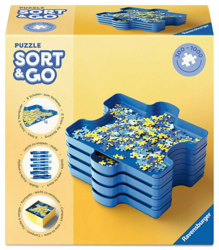 Puzzle Sort & Go – 8 Sorting Trays (Ravensburger)