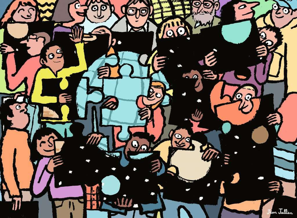 ** Pre-Order ** World Jigsaw Puzzle Championship 2025 by Jean Jullien - 500 Piece Jigsaw Puzzle (Ravensburger)