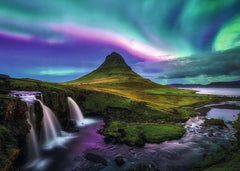 Northern Lights over Kirkjufell - Power of Nature 1000 Piece Jigsaw Puzzle (Ravensburger)