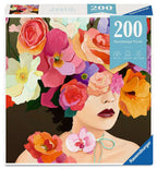 Puzzle Moments Flower Heads: Rose – 200 Piece Jigsaw Puzzle (Ravensburger)