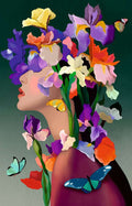 Puzzle Moments Flower Heads: Iris – 200 Piece Jigsaw Puzzle (Ravensburger)