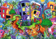 Artwork: Lady Bug Lane - 1000 Piece Jigsaw Puzzle (Ravensburger)