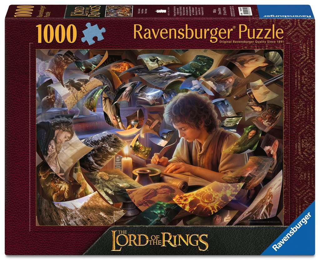 ** Pre-Order ** Lord of the Rings Frodo's Journey - 1000 Piece Jigsaw Puzzle (Ravensburger)