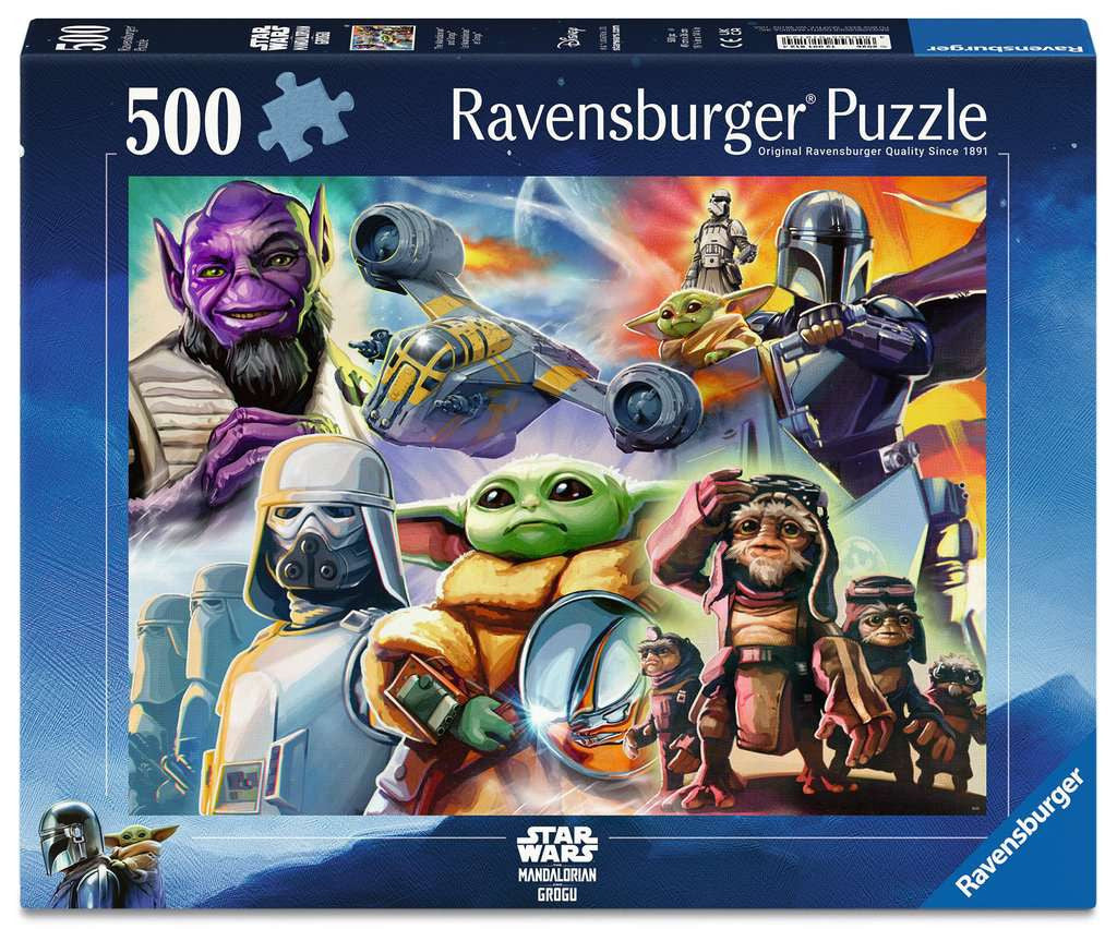 Star Wars Mandalorian and Grogu – 500 Piece Jigsaw Puzzle (Ravensburger)