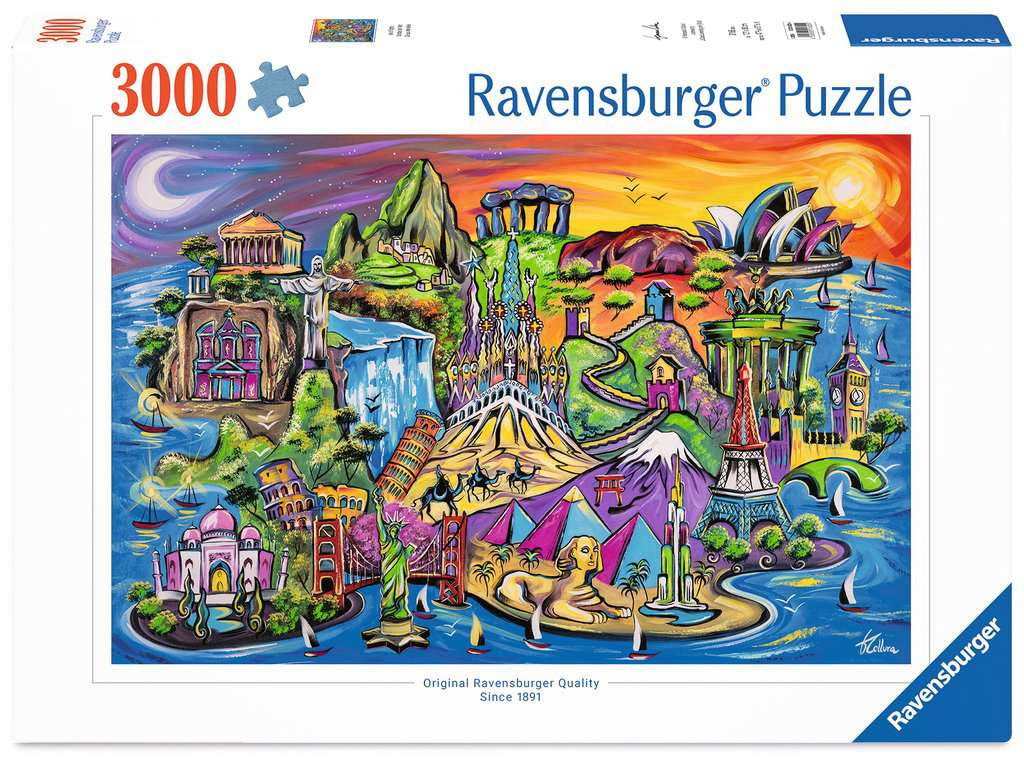 Isle of Sights – 3000 Piece Jigsaw Puzzle (Ravensburger)