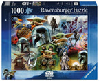 Star Wars Mandalorian and Grogu – 1000 Piece Jigsaw Puzzle (Ravensburger)